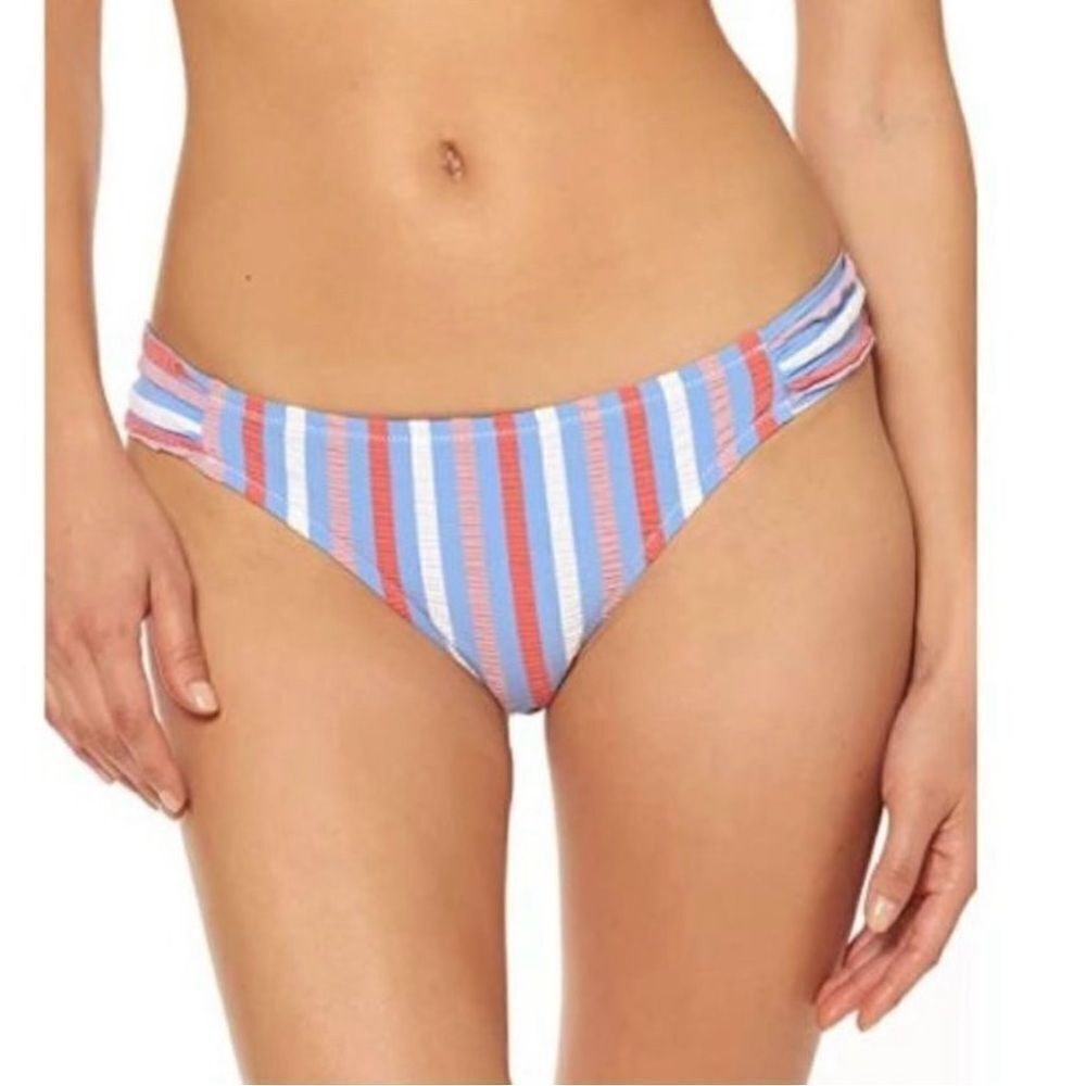 NWT Jessica Simpson Multicolor Striped Bikini Bottom